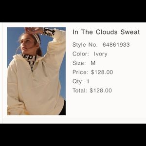 FP movement “In the clouds” ivory sweater